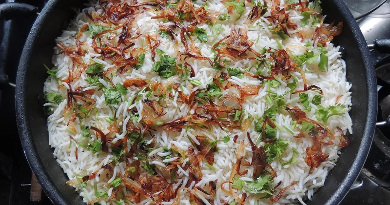 Préparer son riz pilaf à l'avance